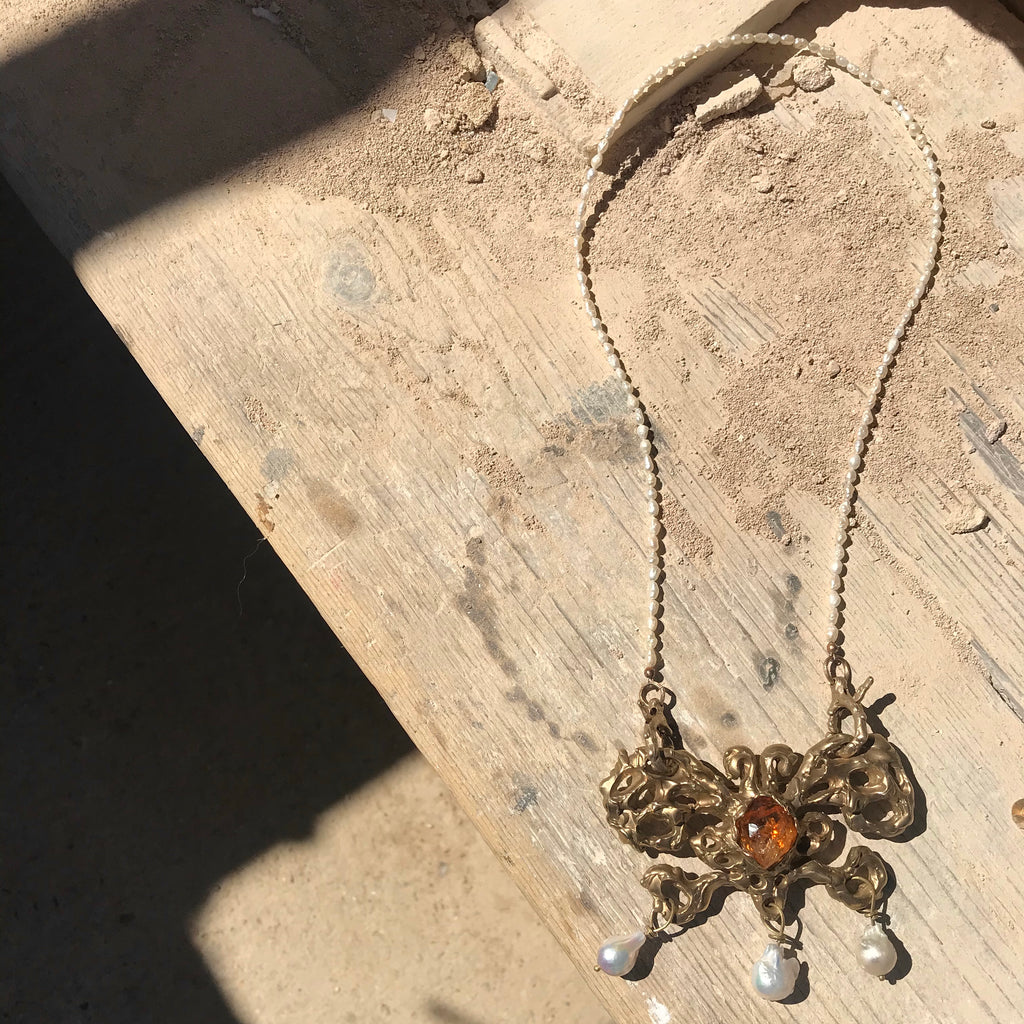 Butter Fly Necklace•Brooch